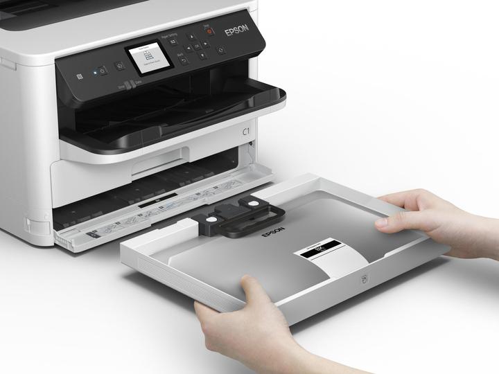 Image du produit Epson WorkForce Pro WF-M5298DW (C11CG08401) jet d'encre, noir et blanc, A4, imprimante (Noir et blanc)