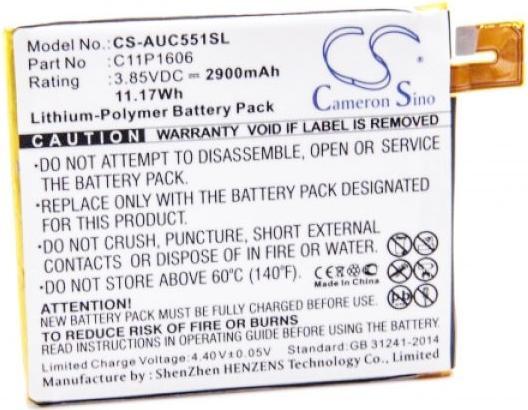 ASUS Akku Zenfone 3 Laser Akku ZC551KL, 0B200-02250000, C11P1606, C11-P1606