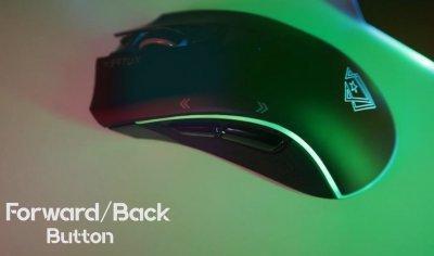 Actual product image Vertux Mustang Wireless Gaming Mouse RGB + Dock
