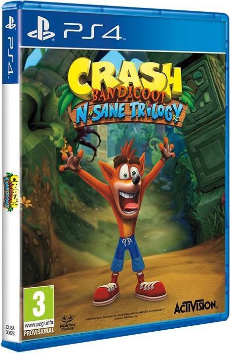Produktbild Activision Sony Crash Bandicoot N. Sane Trilogy, PS4 PlayStation 4 (PS4)