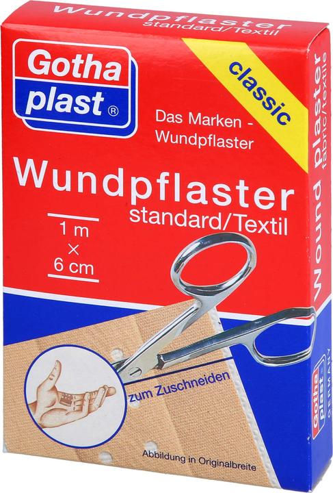 Produktbild Gothaplast Wundpflaster Standard 1mx6cm Geschnitte, 1 St Pfl (1 x)