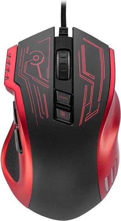 Actual product image Yenkee YMS 3028RD resistance mouse (Cable)