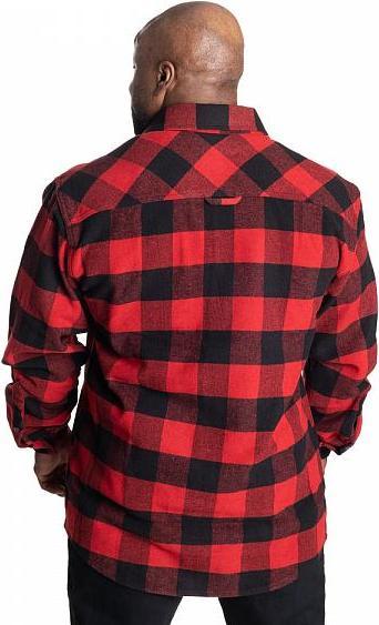 Produktbild Gasp Heavy Flannel Shirt - Red/Black (S)