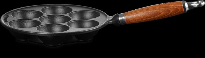 Produktbild Le Creuset Pförtchenpfanne Mit Holzgriff (20 cm, Pfannenset + Topfset, Gusseisen, Emaille)