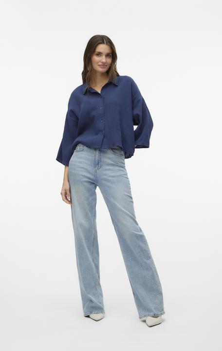 Produktbild Vero Moda Vmnatali Crop Shirt Wvn Noos Bluse (XS)