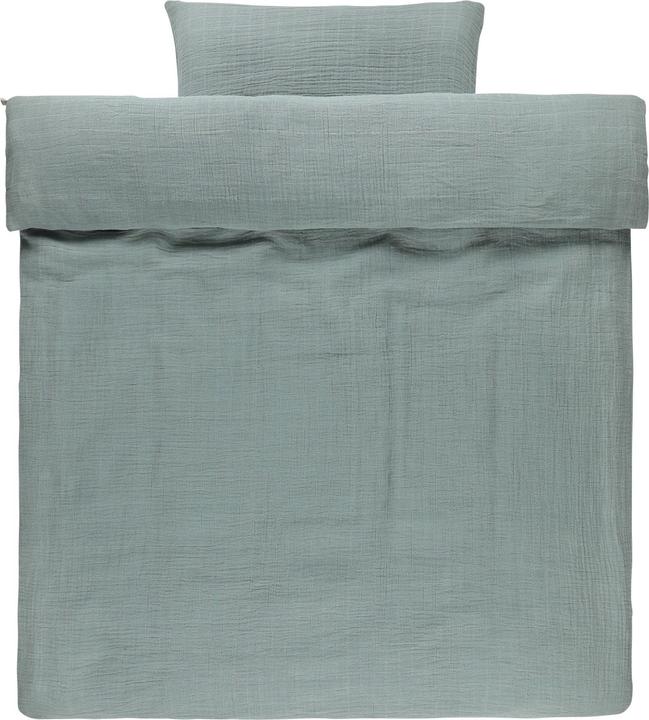 Trixie Baby Biancheria da letto per bambini Bliss Petrol (100 x 135 cm, 40 x 60 cm)
