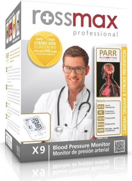 Produktbild Rossmax Automatic Blood Pressure Monitorius X9 PARR PRO (Blutdruckmessgerät Handgelenk)
