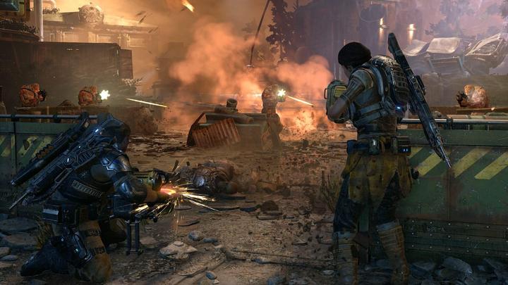 Produktbild Microsoft Gears of War 4 Xbox One (Xbox One S, DE, FR, IT, EN)