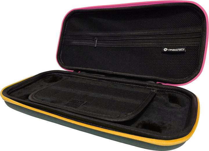 Produktbild Oniverse Trageetui für Nintendo Switch™ 2, Switch™ & Switch OLED™ - Gaming-Zubehör - Pink-Yellow (Switch OLED, Switch)