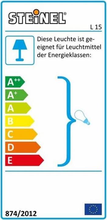 Energy Label Steinel L 15 (60 lm, E27, IP44)