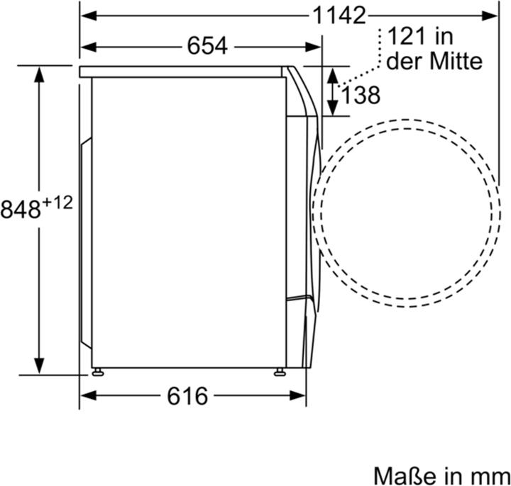 Produktbild Bosch Hausgeräte WNC244070 (EU-Stecker)