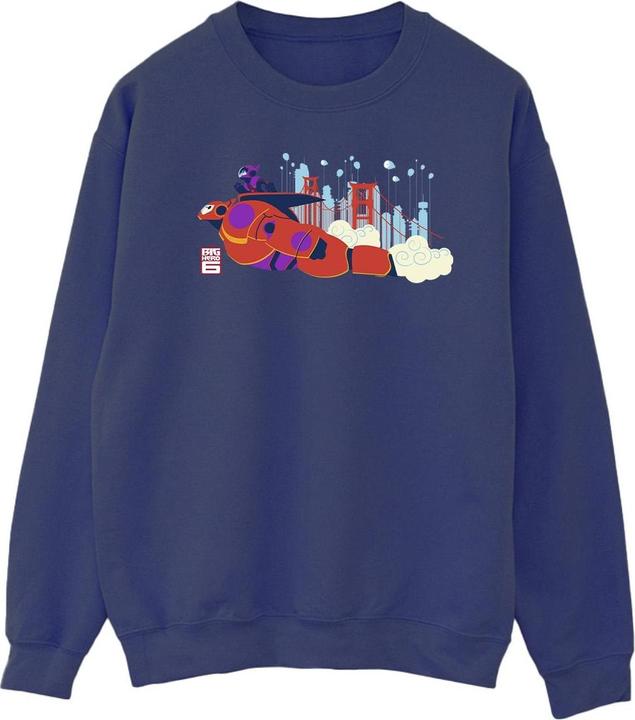 Disney Big Hero 6 Baymax Hiro Bridge Sweatshirt (XL)