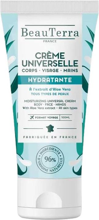 Etichetta energetica BeauTerra moist Universalc Alo Ver 100ml (Latte corpo, 100 ml)