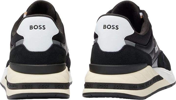 Actual product image BOSS Mens Kurt Leather Running Trainers (39.5)