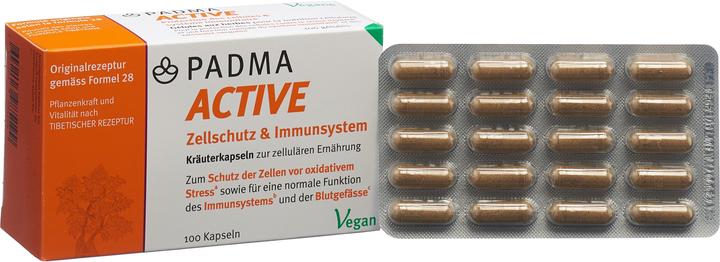 Actual product image Padma 28 active (100 Piece, Capsules, 87 g)