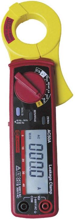 Test leads with test probes (red, black) - Batteries - Bag - Operating instructions