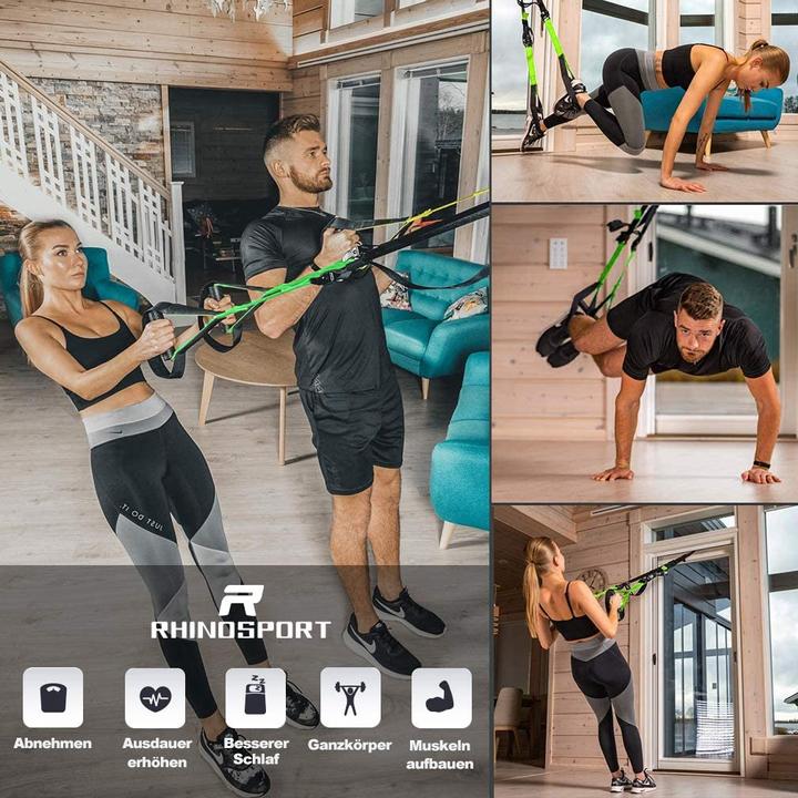 Immagine prodotto Rhinosport Set da allenamento con imbragatura, giallo
