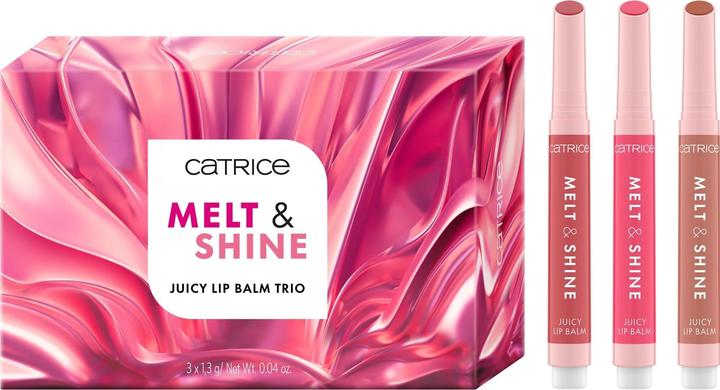 Immagine prodotto Catrice Melt & Shine Juicy Lip Balm Trio (Set, 11 ml)