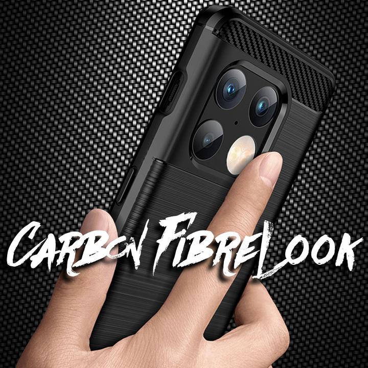 Image du produit Nalia Housse en silicone aspect carbone (OnePlus 10 Pro)