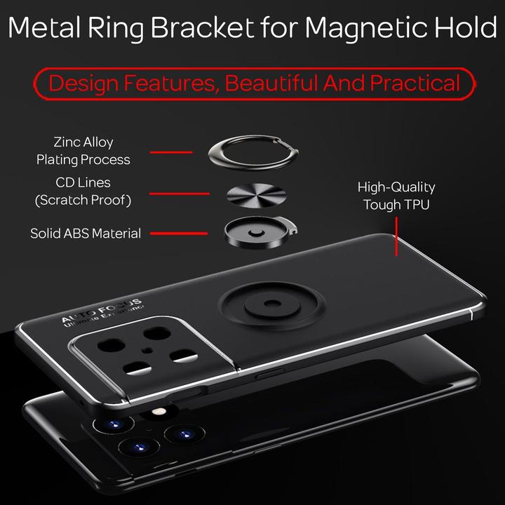 Actual product image Nalia Matte ring silicone sleeve (OnePlus 10 Pro)