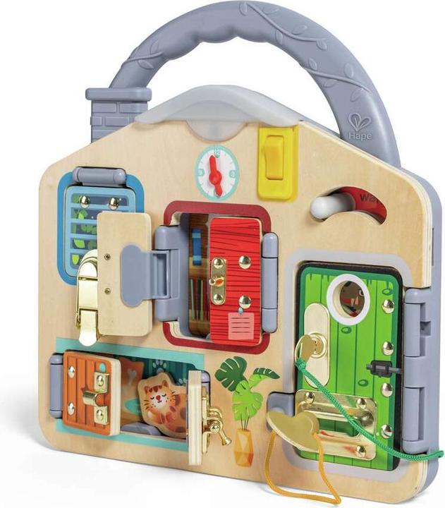 Actual product image Hape Game board lock & key