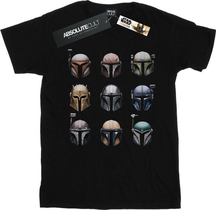 Produktbild Star Wars The Mandalorian Helmet Display TShirt (4XL)