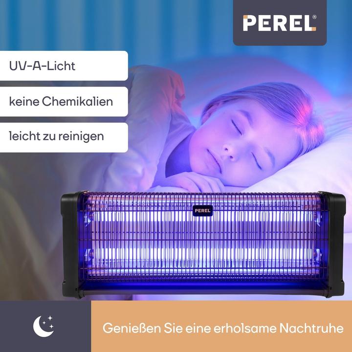 Image du produit Velleman TUE-INSECTES ÉLECTRIQUE 360° - 2 x 20 W