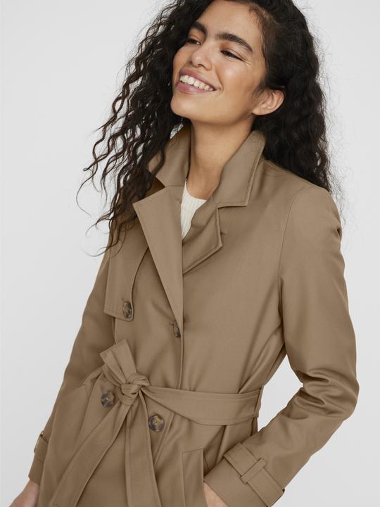 Immagine prodotto Vero Moda Cappotto con collo a bavero trench (M)