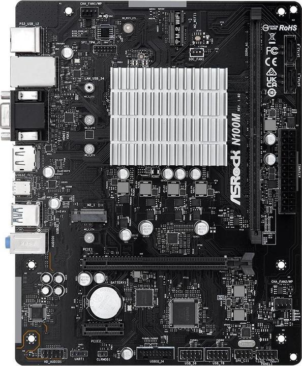 Immagine prodotto AsRock N100M (BGA 1264, mATX)