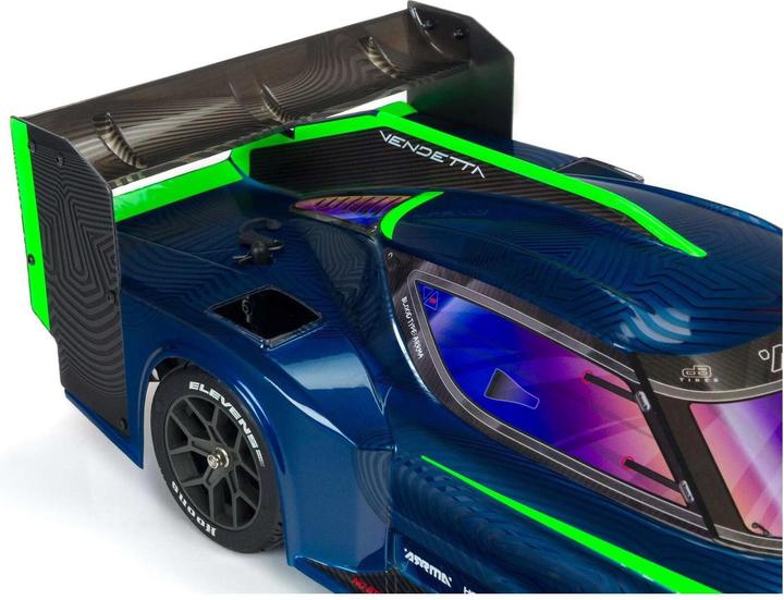 Produktbild Arrma VENDETTA™ 4X4 3S BLX Speed Racer Elektro 4WD 1:8 RTR Blau (RTR Ready-to-Run)