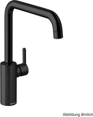 Actual product image Damixa silhouet køkkenarmatur - sort. med høj svingtud
