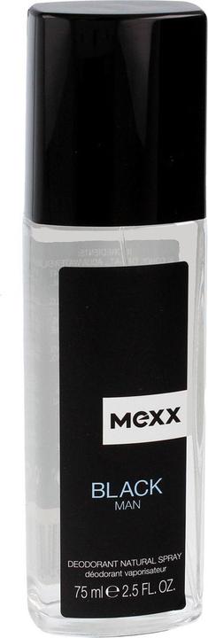 Produktbild Mexx Black Man Natural deodorant spray 75ml (Spray, 75 ml)