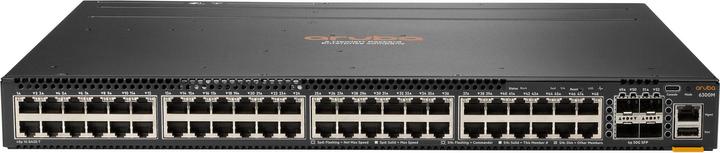 HPE E Aruba Switch, 48 Port and 4 Port SFP56, Layer 3, Stackable, 1U, One Touch Deployment (52 Ports)