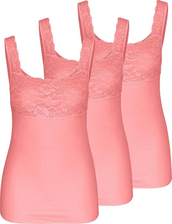 Immagine prodotto Nina von C. 3er Pack Fine Cotton Unterhemd / Top (48, 4XL)