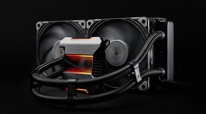 Actual product image Phanteks Glacier One 240 T30 complete water cooling, D-RGB