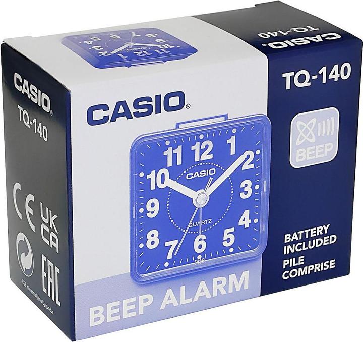Actual product image Casio Alarm clock TQ-140-1BEF