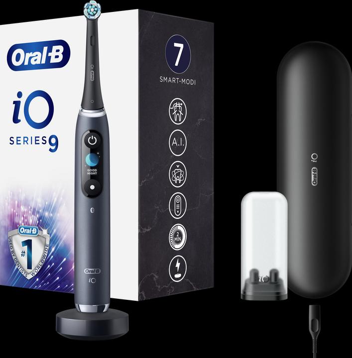 Image du produit Oral-B iO 9 Noir (Brosse à dents oscillo-rotative)
