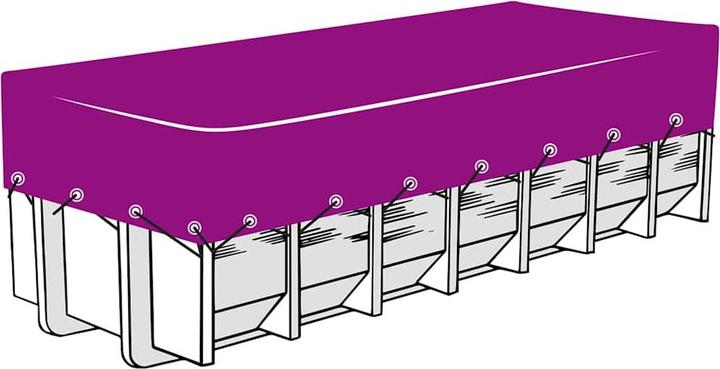 Produktbild Diverse Hardware Containernetz HDPE 3 x 6 m Schwarz