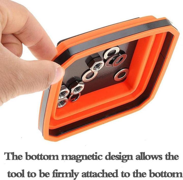 Produktbild König Design Magnetschale faltbar Magnethalter Magnetteller Montageschale Werkzeugschale KFZ