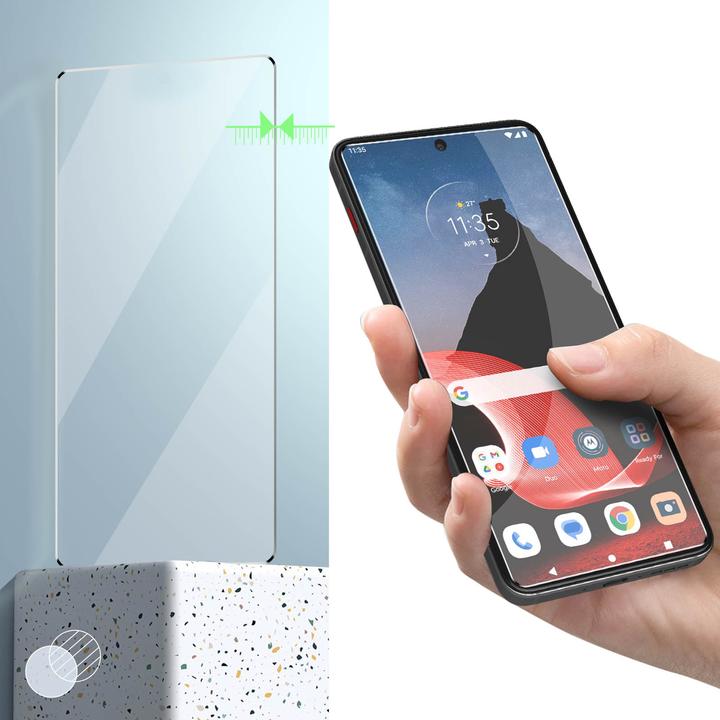Produktbild Avizar 9H Härtegrad Glas-Displayschutzfolie (1 Stück, Motorola ThinkPhone)