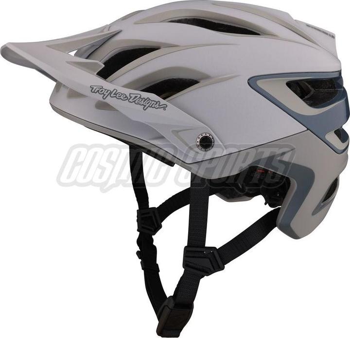 Actual product image Troy Lee Designs A3 MIPS helmet, Uno, light grey, XL/XXL | 60-63cm (60 - 63 cm)