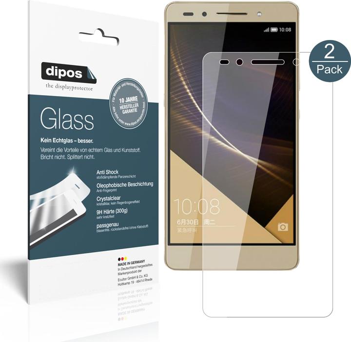Actual product image Dipos Screen Protector Anti-Shock (1 Piece, Honor 7)