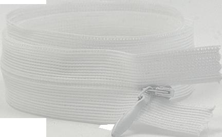Riri RI44 Nahtverdeckter Kunststoff Reissverschluss (Geschlossen, 60 cm)