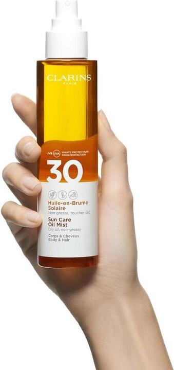 Produktbild Clarins Huile-en-Brume (Sonnencreme Gesicht, SPF 30, 150 ml, 190 g)