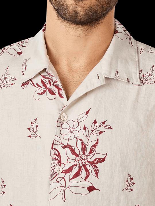 Immagine prodotto Marc O'Polo Linen Style Shirt Flower Printed Multi/White Cot (S)