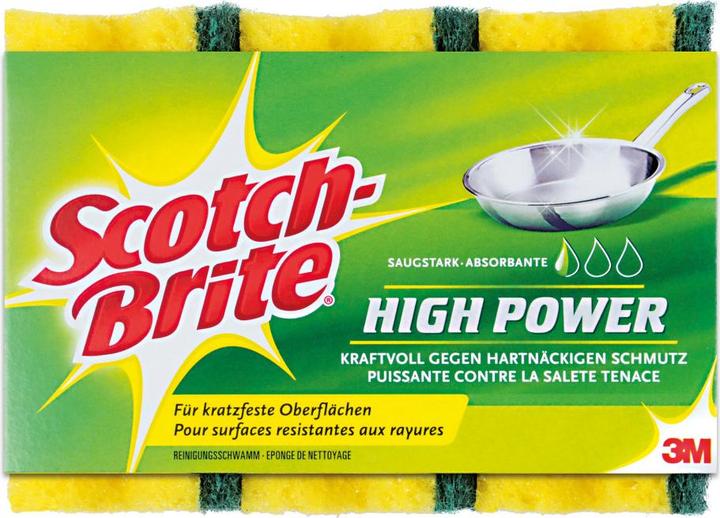 Actual product image Scotch-Brite Sponge High Power (3 pcs.)
