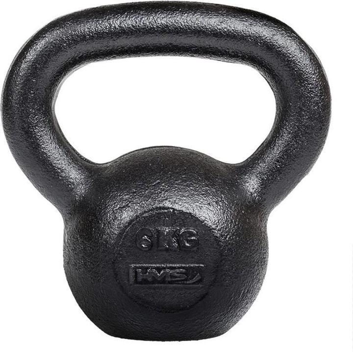 Actual product image HMS Cast Iron Kettlebell 6kg KZG6 (1 x 6 kg)