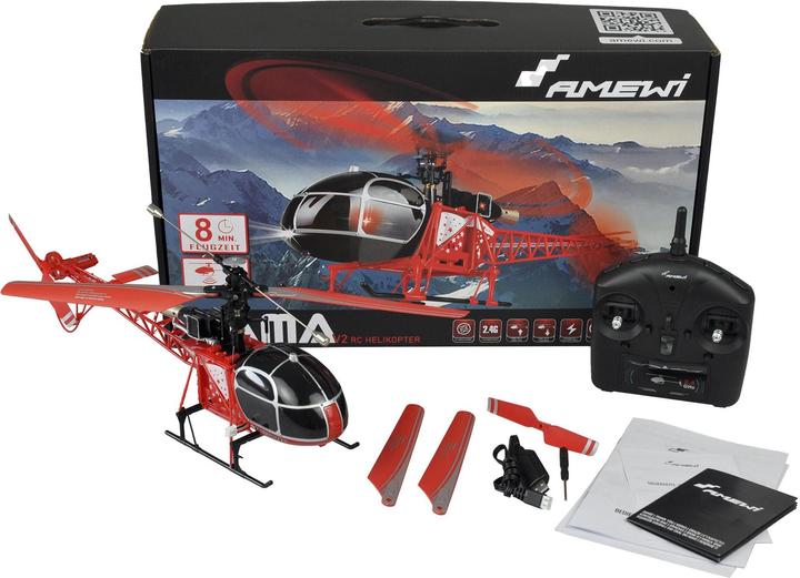 Actual product image Amewi RC Helicopter Lama V2 Li-Po Battery /