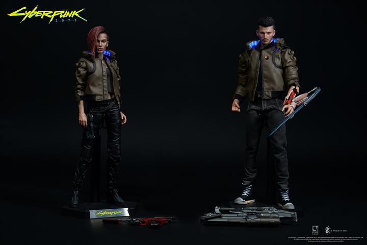 Actual product image Pure Arts CYBERPUNK 2077 - V Female - Figurine 30cm
