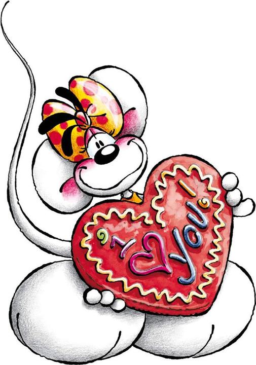 Image du produit Diddle Diddl - Diddlina I Love You (35 x 50 cm)